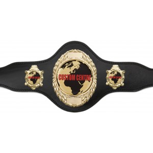 GOLD LEAF CUSTOM CHAMPIONSHIP BELT  ***BEST SELLER***